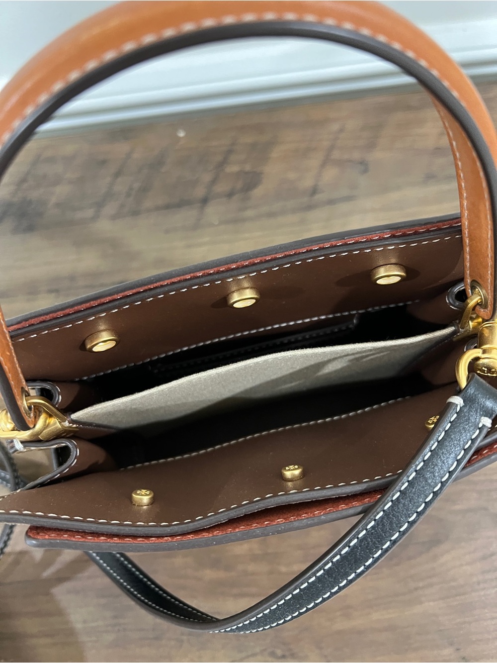 Tory Burch Lee Radziwill double bag petite black - Picture 5 of 5